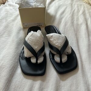 Open Edit NEVER WORN kitten heel sandal